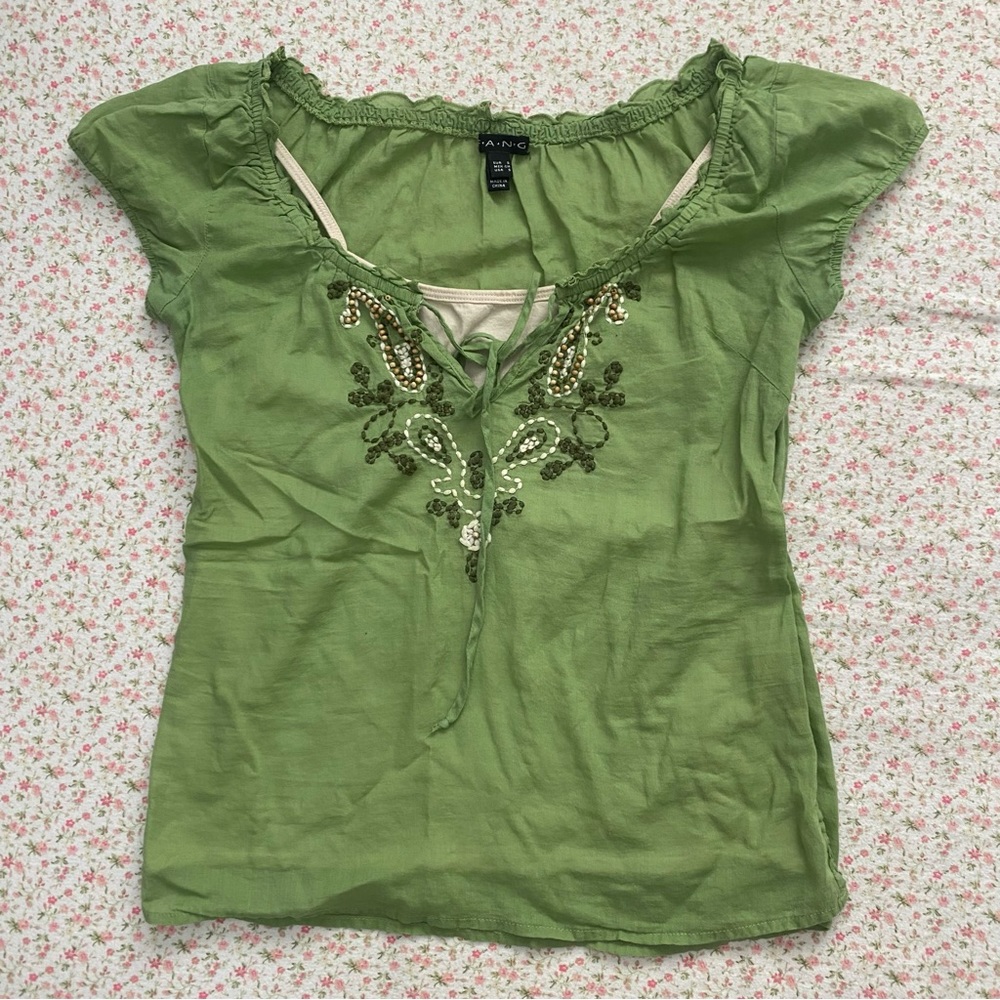 vintage y2k fang top